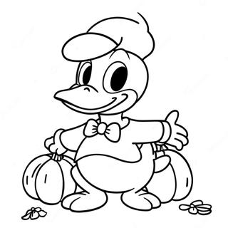 Donald Duck Halloween Varityssivu 65820-54382