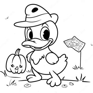 Donald Duck Halloween Varityssivu 65820-54384