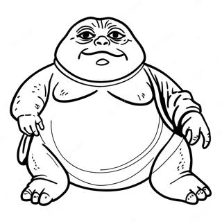 Jabba The Hutt Värityskuvat