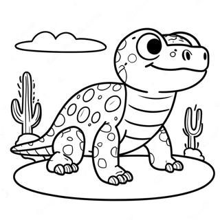 Gila Monster Värityssivut