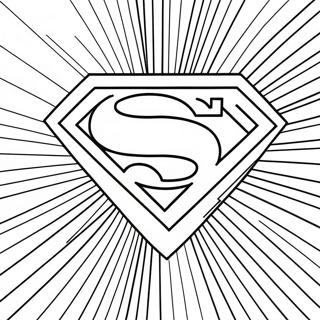 Superman-Logot Värityssivut