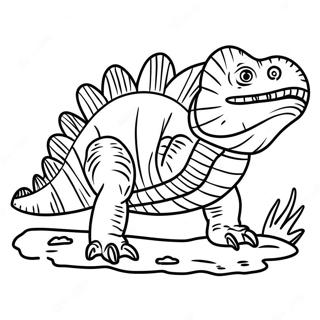 Dimetrodon Värityskuvat