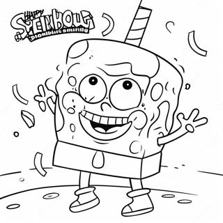 Spongebobin Onnellinen Syntymapaiva Varityssivu 69113-56967