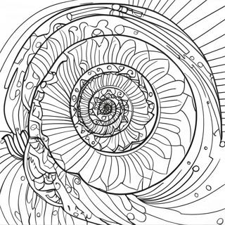 Fibonacci Värityskuvat