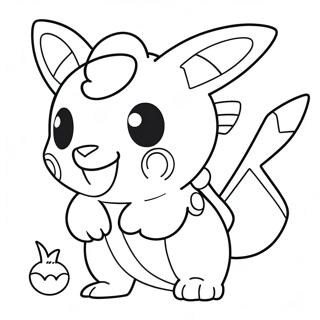 Legendaarinen Chibi Pokemon Varittamissivu 69383-57180