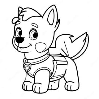 Seikkailullinen Skye Paw Patrol Varityssivu 69874-57786