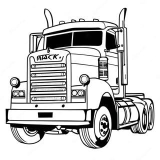 Mack Kuorma Auto Varityskuva 70053-57942