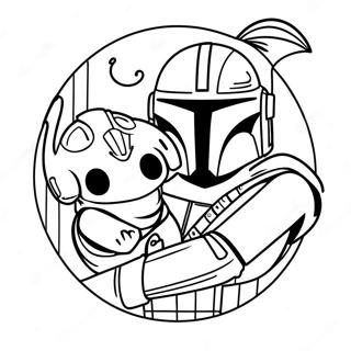 Mandalorian Vauva Yodan Kanssa Varittamissivu 70624-58384