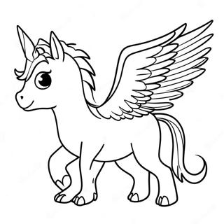 Hippogriffi Värityskuvat