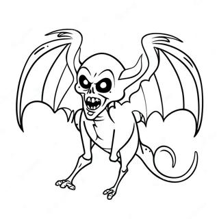 Demonivampyyri Aikuisille Värityssivut