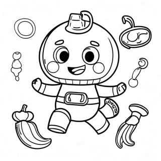 Vegimal Octonauts Varittamissivu 71983-59483