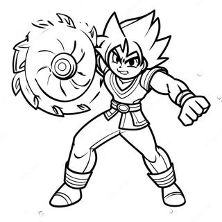 Beyblade Achilles Värityskuvat