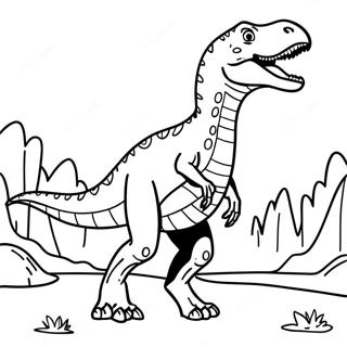 Baryonyx Dinosauruksen Varityssivu 72534-59900