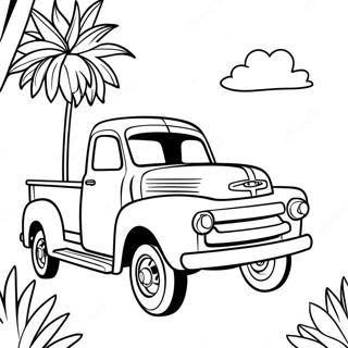 Vintage Pickup Auto Varittamissivu 72935-60219