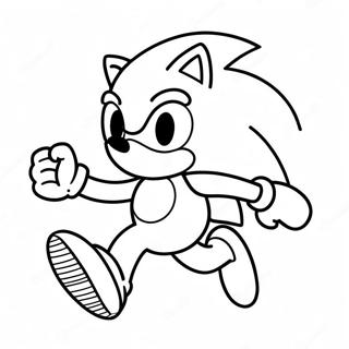 Sonic Juoksee Nopeasti Varittamissivu 72955-60230