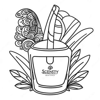 Scentsy Värityskuvat