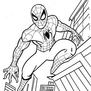 Zombi Spiderman Varittamissivu 74095-61140