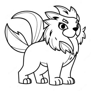 Arcanine Värityskuvat