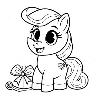 Sweetie Belle Suloisten Lisavarusteiden Kanssa Varittamissivu 74476-61444