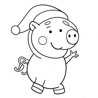 Peppa Possu Jouluhatun Kanssa Varityssivu 7835-6365