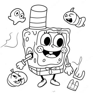 Halloween Spongebob Varityssivu 8625-7062