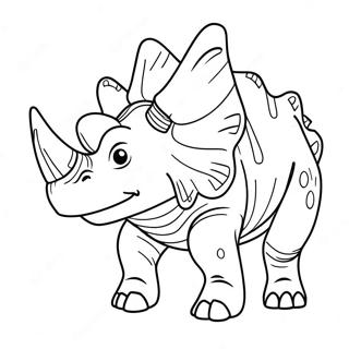 Triceratops Värityskuvat