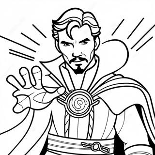 Doctor Strange Loitsuja Heittava Varityskuva 9027-7377