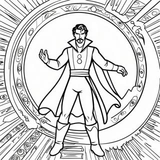 Doctor Strange Loitsuja Heittava Varityskuva 9027-7378