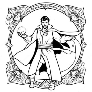 Doctor Strange Loitsuja Heittava Varityskuva 9027-7379