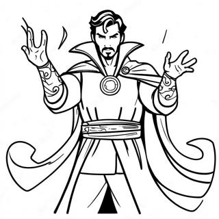 Doctor Strange Loitsuja Heittava Varityskuva 9027-7380