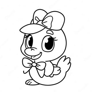 Sopo Daisy Duck Rusetilla Varityskuva 922-739