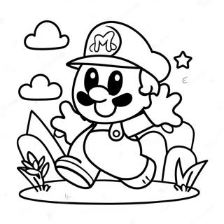 Iloinen Paperi Mario Seikkailu Varittamissivu 9367-7649