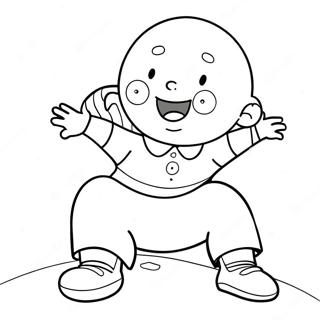 Caillou Värityskuvat