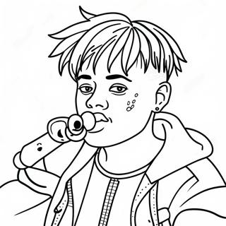 Juice Wrld Värityskuvat